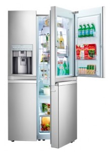 3.Side-by-Side Refrigerator with Door-in-Door_door open