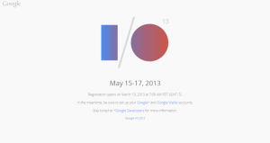 Google IO 2013