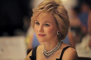 Actress Naomi Watts is seen portraying Princess Diana in a photograph released by movie company Ecosse films in London